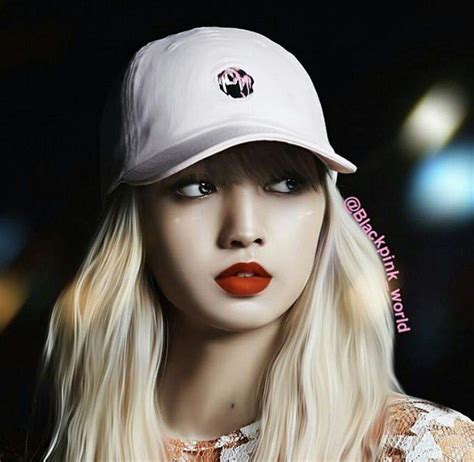 blackpink lisa hats